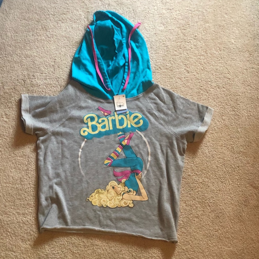 Barbie hoodie NWT